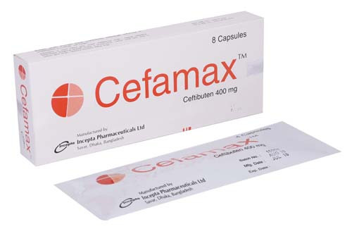 Cefamax Capsule 400 mg (8Pcs)