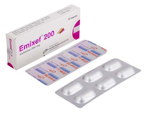 Emixef Capsule 200 mg (6Pcs)