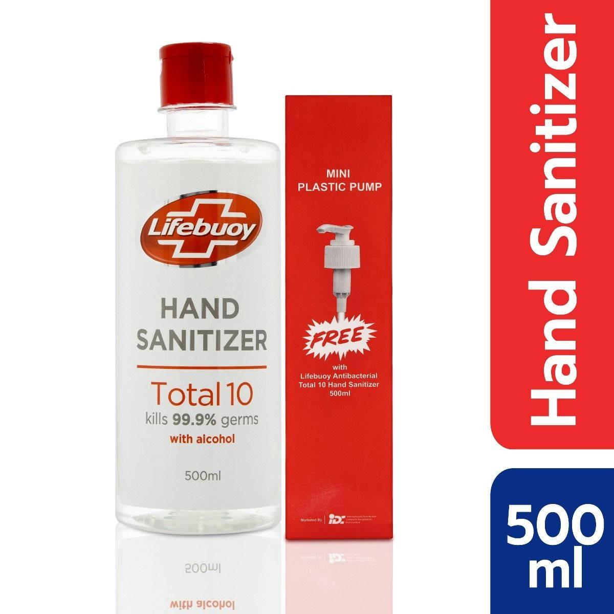 Lifebuoy Total 10 Germ Protection Hand Sanitizer 500ml