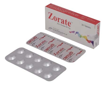 Tablet Zorate – 60 mg