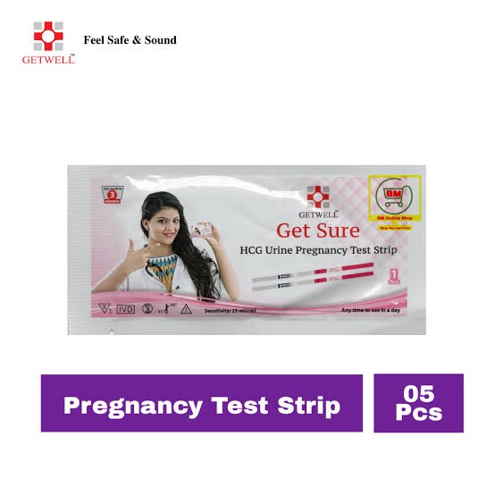 Get Sure Pregnancy Test Strip – Urine HCG Check
