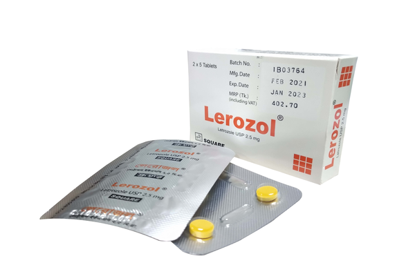 Lerozol 2.5 mg Tablet – 5’s pack