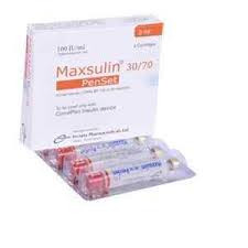 Maxsulin 30/70 Penset100IU/ml
