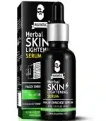 Muuchstac Herbal Skin Lightening Serum for Men Enriched with Haldi & Aloevera, Fast Absorbing, Light Weight, Non-Sticky, Glowing Skin Nourishment Serum – 30 ML