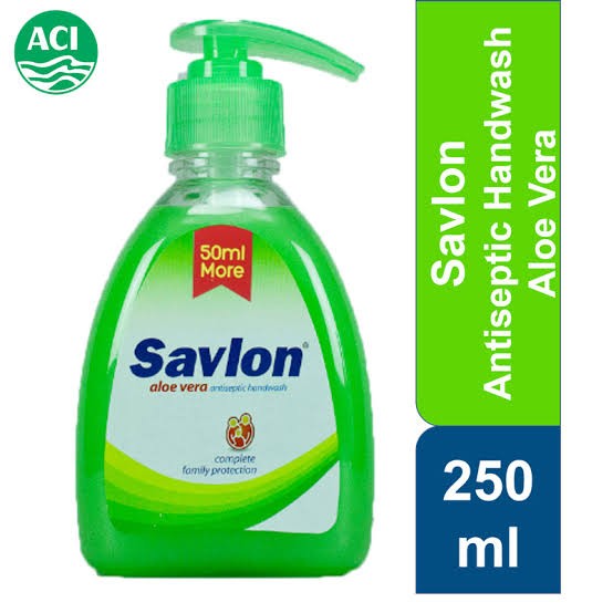 Savlon Hand Wash Aloe Vera (250ml)