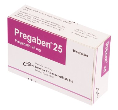 Pregaben Capsule 25 mg (10Pcs)