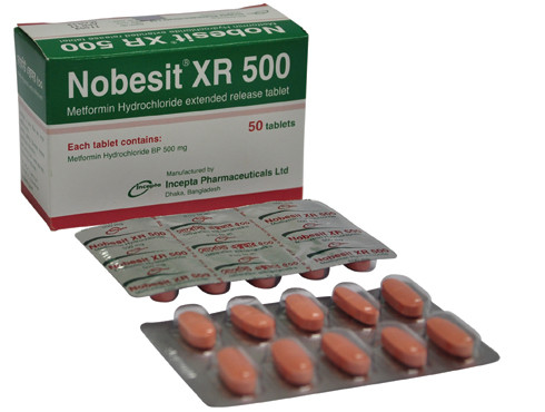 Nobesit XR Tablet 500 mg (10Pcs)