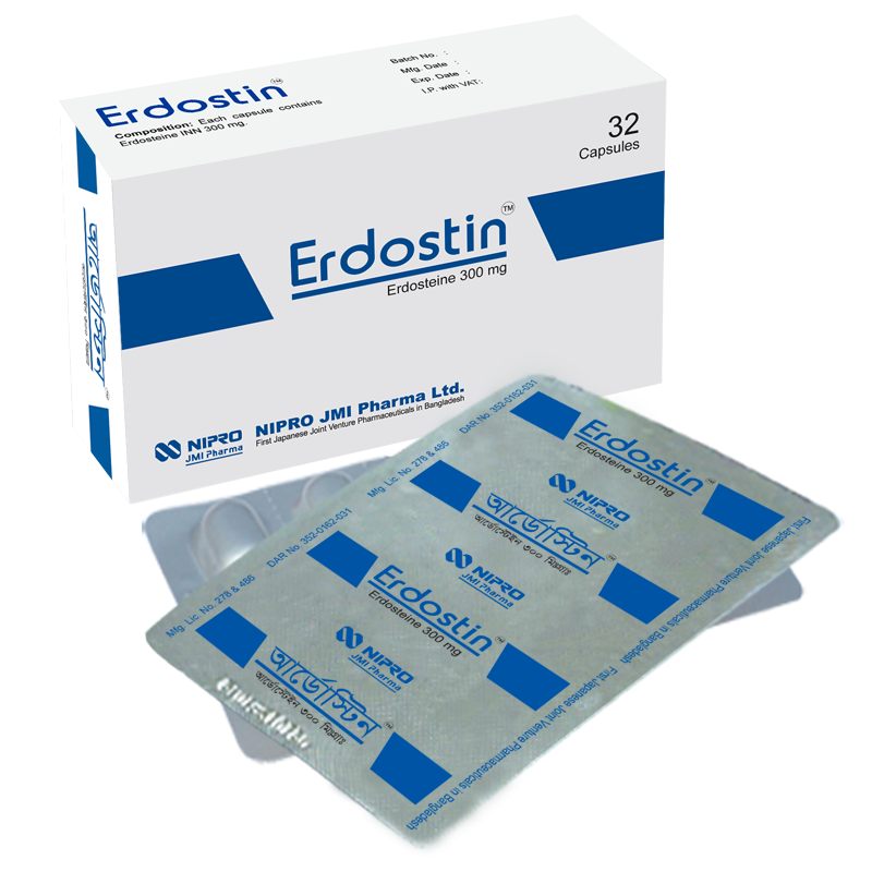Erdostin Capsule 300 mg (8pic)