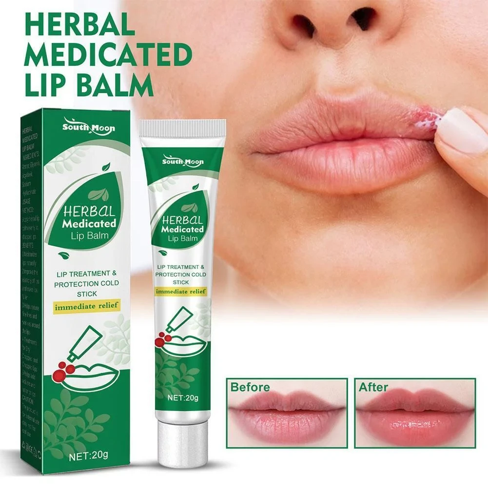 Herbal Medicated Lip Balm and Treatment ঠোঁটের কালচে দাগ দূরীভূত লিপ জেল