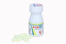 A-Cal D Tablet 500 mg+200 IU (30Pcs)