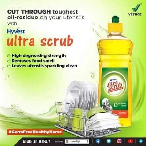 Hyvest Ultra Scrub Dish Wash