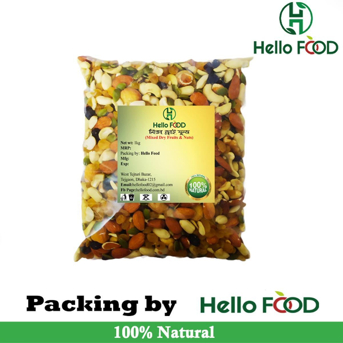 Mixed Dry Fruits & Nuts 1Kg