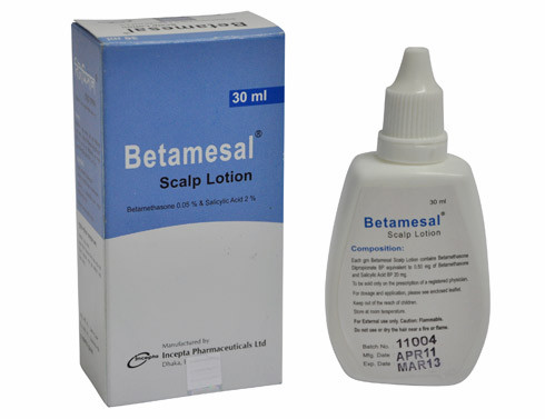 Betamesal Scalp Lotion 0.05%+2%