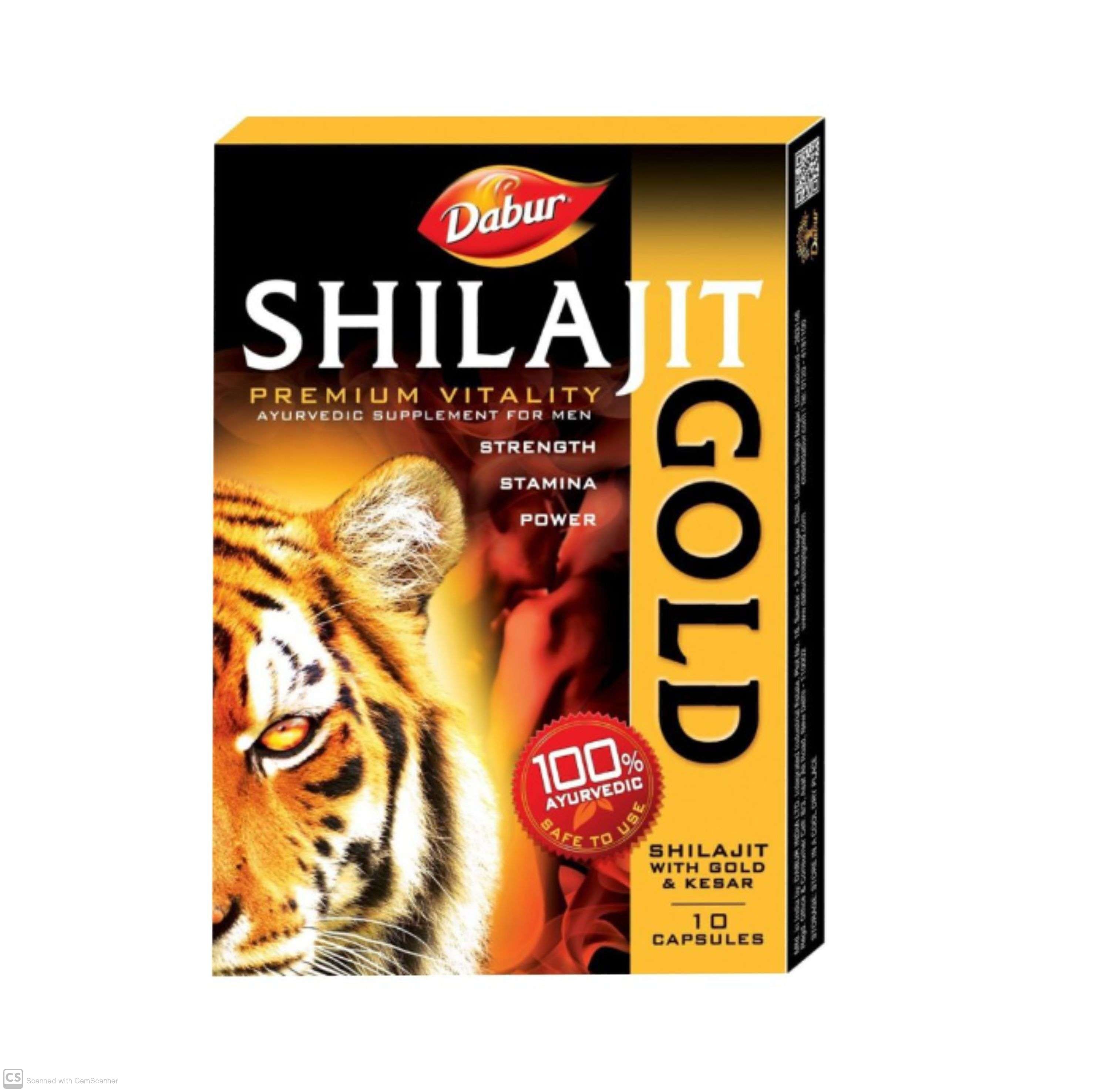 Dabur Shilajit Gold Premium Vitality Supliment
