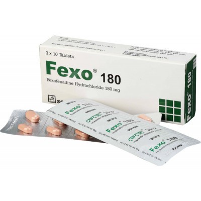 Fexo 180 mg 10 Tab
