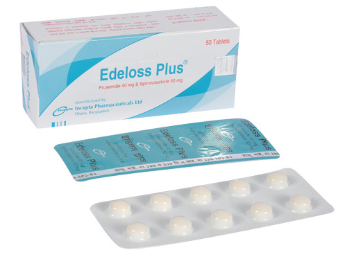 Edeloss Plus Tablet 40 mg+50 mg (10Pcs)