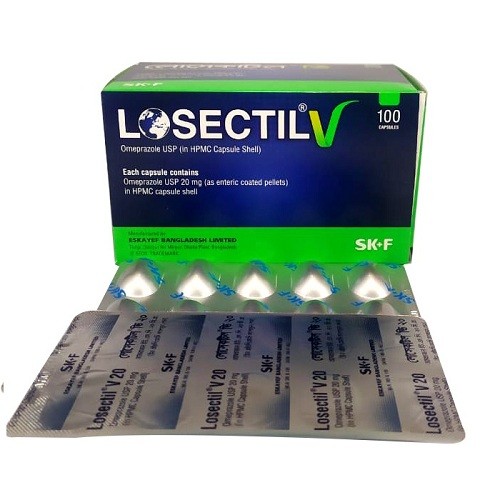 Losectil V 20 mg Capsule 10 pcs