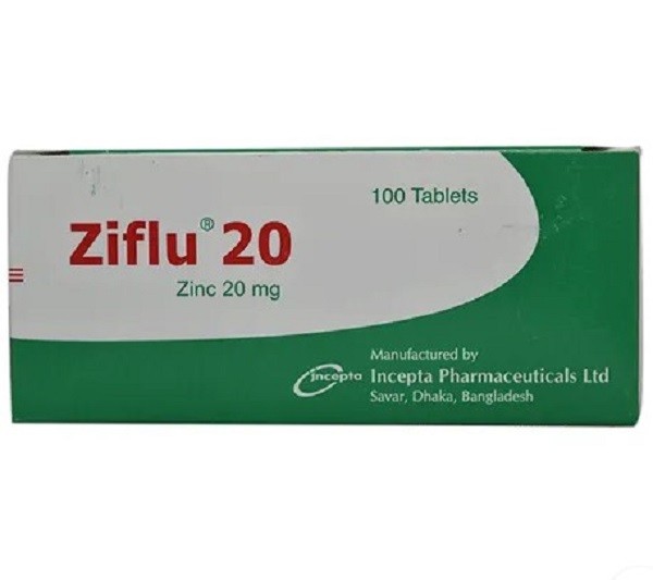 Ziflu 20 mg Tablet – 10’s strip