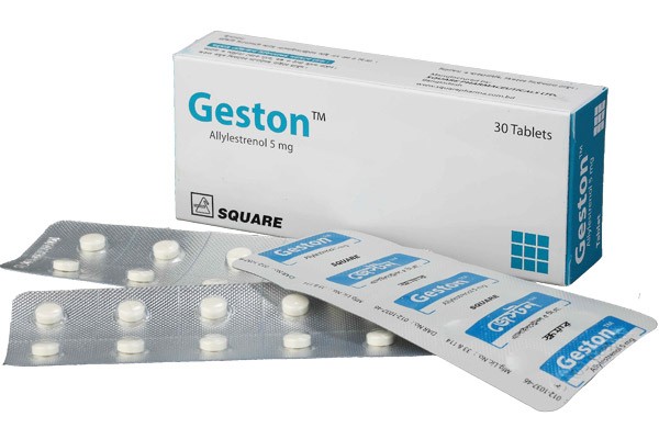 Geston 5 mg Tablet – 10’s strip
