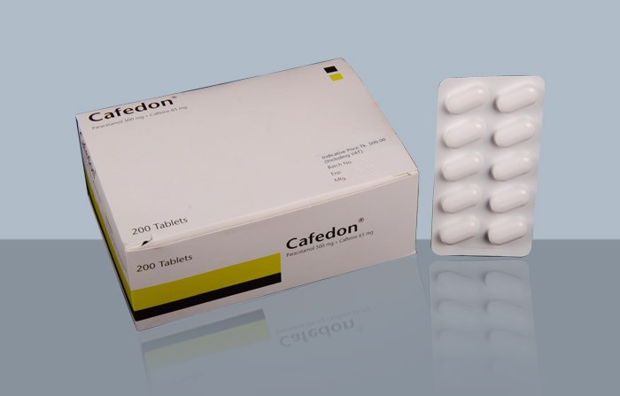 Cafedon Tablet 500 mg+65 mg (10Pcs)