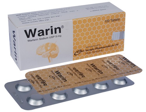 Warin 5 mg Tablet – 10’s strip