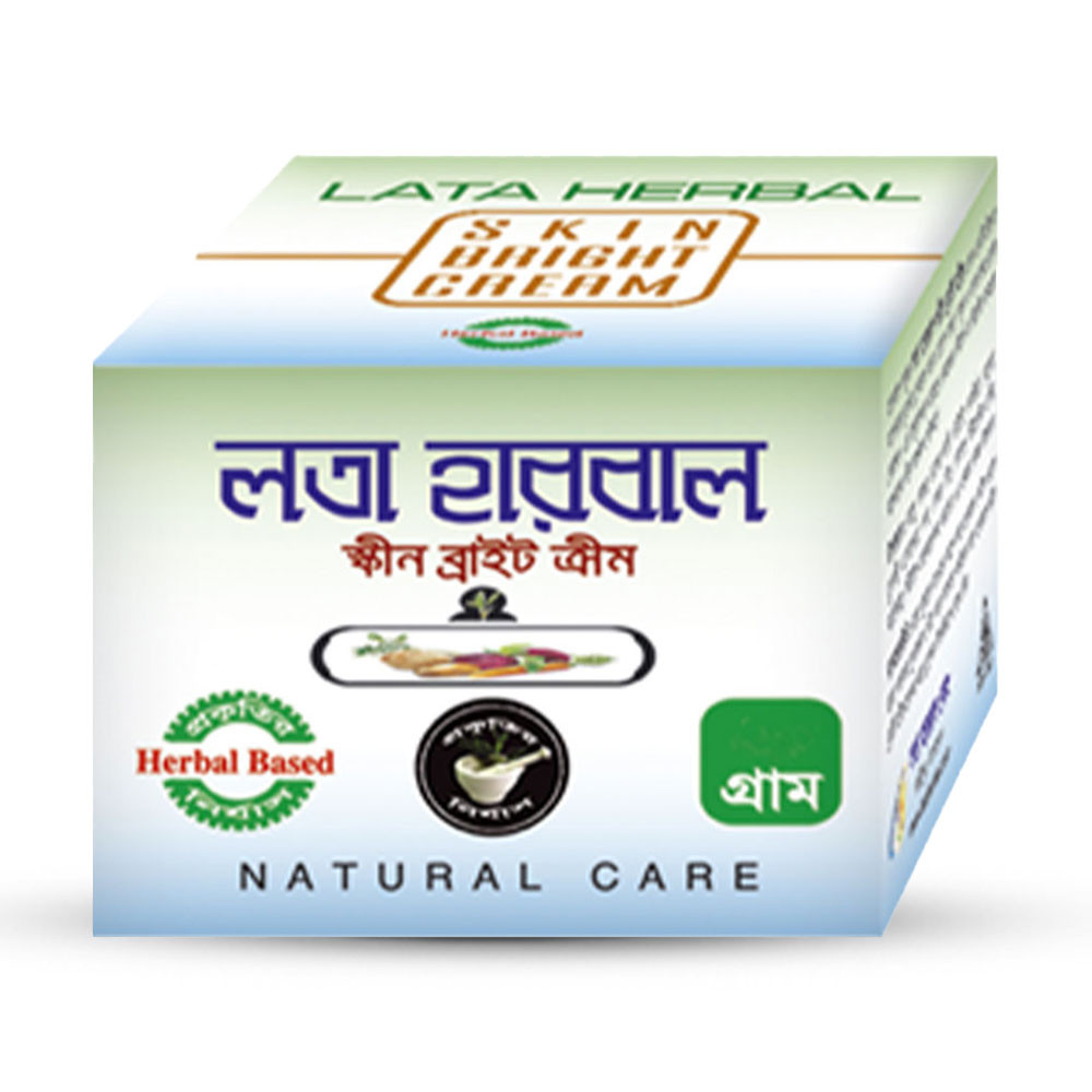 Lata herbal Skin Bright Cream (12gm)