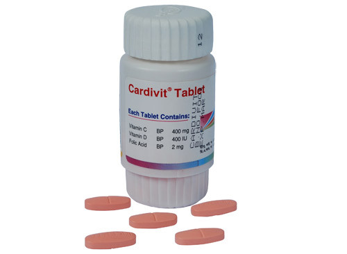 Cardivit Tablet 400 mg+400 IU+2 mg (30Pcs)