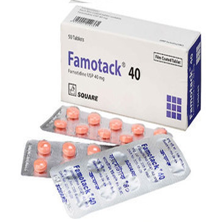 Famotack Tablet 40 mg (10 Pcs)