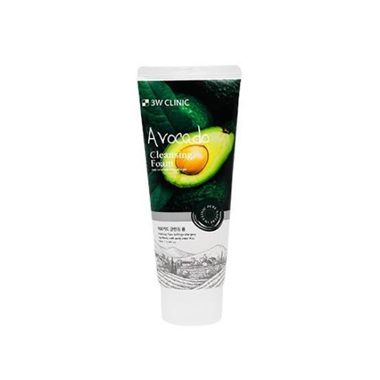3W Clinic Avocado Cleansing Foam, 100 ML