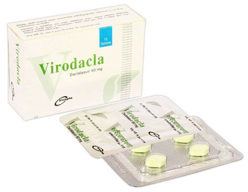 Tablet Virodacla – 60 mg (12’s pack:)
