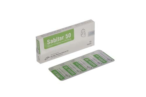 Sabitar Tablet 50 mg (24 mg+26 mg)