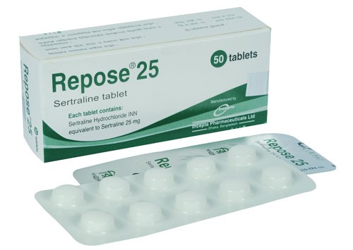 Repose Tablet 25 mg (10Psc)