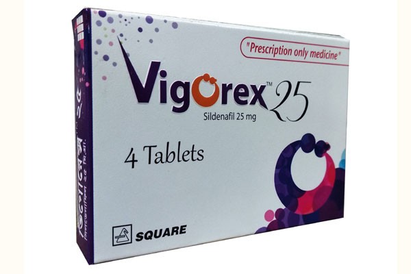 Vigorex Tablet 25 mg 4 tablets
