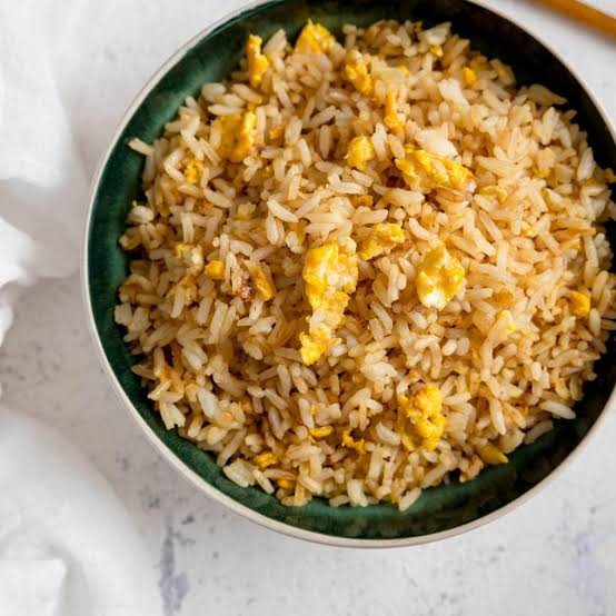 egg fried rice half
