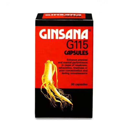Ginsana G115 - (30Capsules) Switzerland