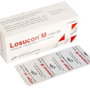 Losucon M Tablet 1 mg+500 mg (10Pcs)