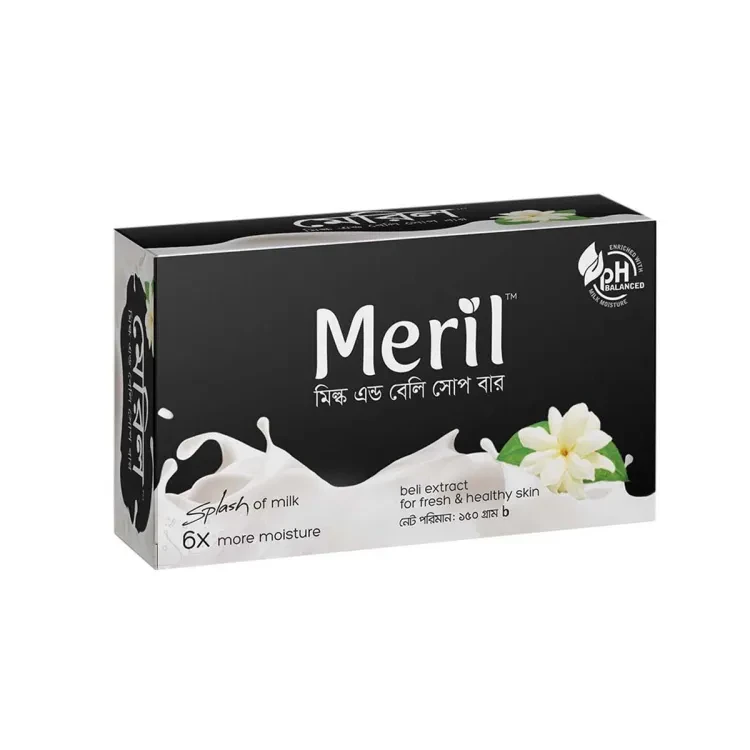 Meril Milk & Beli Soap Bar (Box Pack) - 150 gm