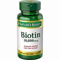 Nature’s Bounty Biotin 10000 Mcg-120 Counts