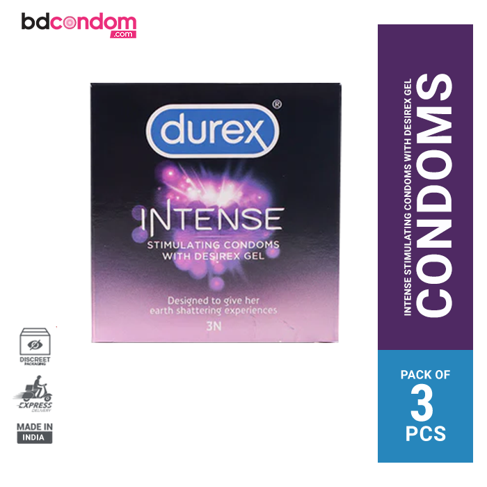 Durex Intense Condoms 3's Pack