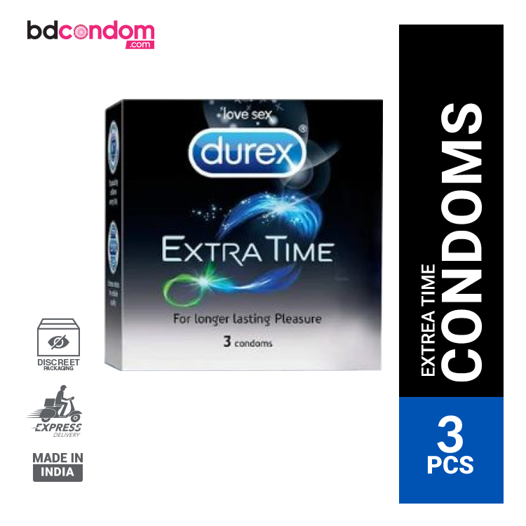 Durex Extra Time Condom 3's Pack