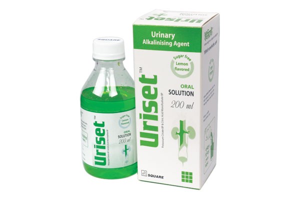Uriset Oral Solution (1500 mg+250 mg)/5 ml
