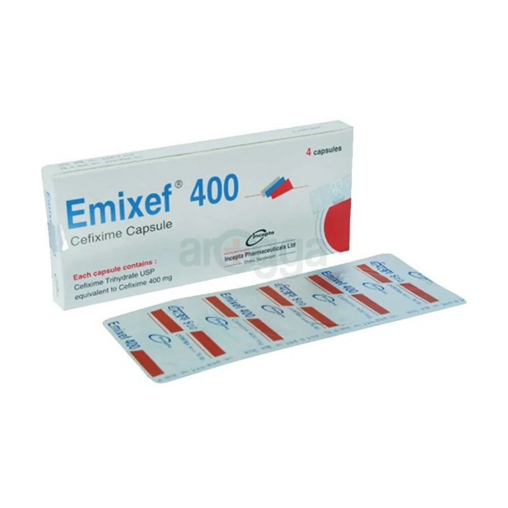 Emixef Capsule 400 mg (4Pcs)