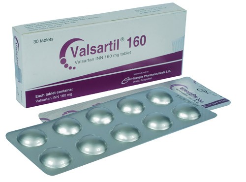 Tablet Valsartil 160 – mg