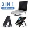 Laptop stand aluminum alloy adjustable multi-angle laptop stand 10-17 inch tablet notebook laptop stand - cloth stand