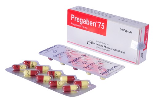 Pregaben Capsule 75 mg (10Pcs)