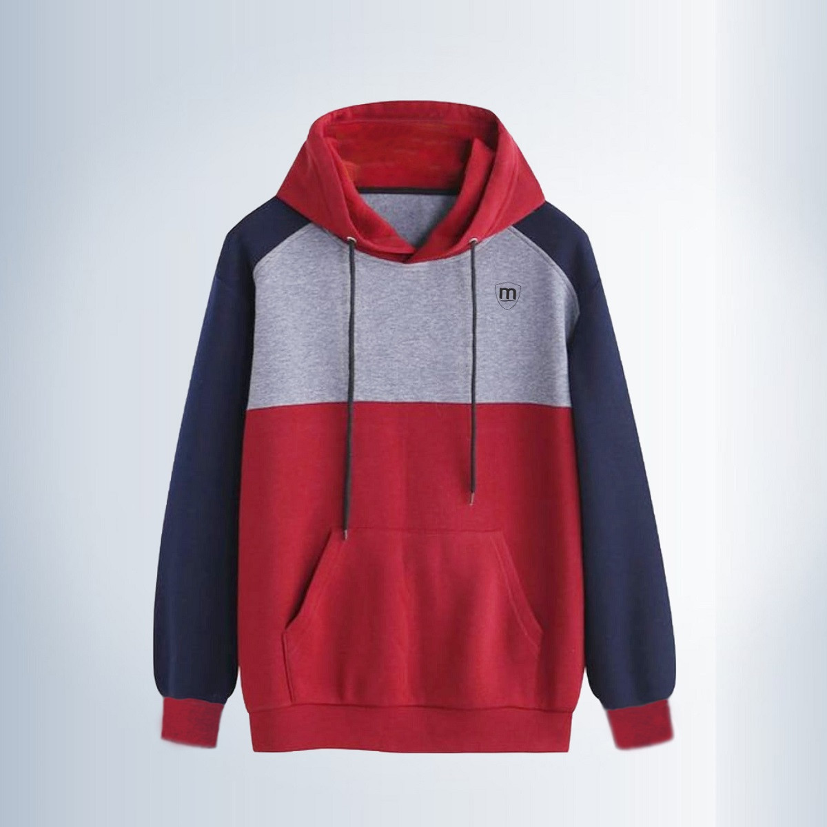 Men's winter hoodie -Red Hood Product Code: 3033