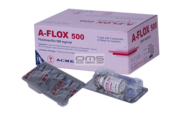 A-Flox 500 mg Capsule (4 piece)