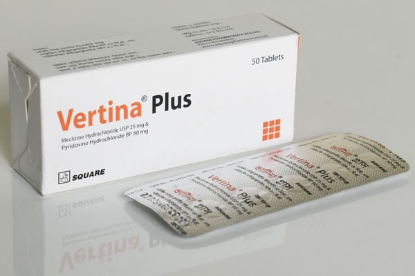 Vertina Plus Tablet 25 mg+50 mg (10Pcs)