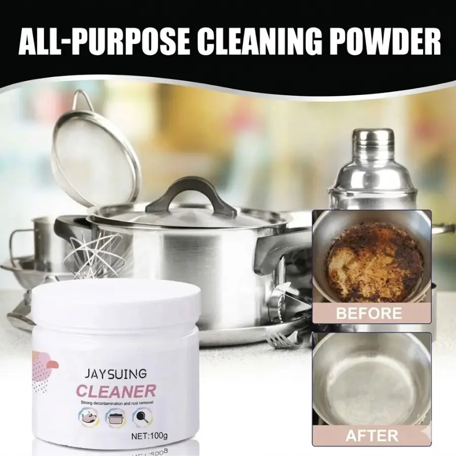 Jaysuing Multi-Purpose Foam Cleaner – Deep Cleaning Spray for Kitchen, Car & Home Surfaces
