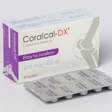 Coralcal-DX Tablet 600 mg+400 IU (10 Pcs)